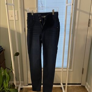 Angels High Rise Dark Blue Jeans